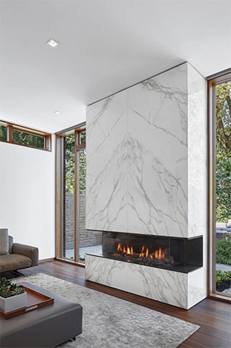 Downtown New Home - Fireplace